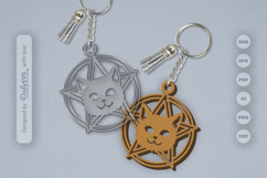Halloween Keychain SVG Product Image 1