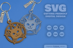 Halloween Keychain SVG Product Image 2