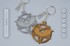Halloween Keychain SVG Product Image 2