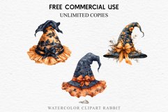 Halloween Witch Lady Hat Girl Wizard Pumpkin Clipart PNG Art Tale Art Image Watercolor Transparent Print illustration sublimation creepy printable digital