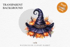 Halloween Witch Lady Hat Girl Wizard Pumpkin Clipart PNG Art Tale Art Image Watercolor Transparent Print illustration sublimation creepy printable digital Witch Lady Hat clipart, halloween character Wizard Girl art, scary spooky pointy hat, Decoration