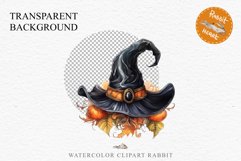 Halloween Witch Lady Hat Girl Wizard Pumpkin Clipart PNG Art Tale Art Image Watercolor Transparent Print illustration sublimation creepy printable digital Witch Lady Hat clipart, halloween character Wizard Girl art, scary spooky pointy hat, Decoration