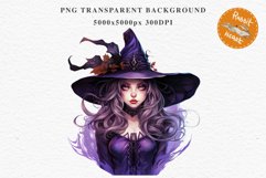 Halloween Witch Lady Hat Girl Wizard Pumpkin Clipart PNG Art Tale Art Image Watercolor Transparent Print illustration sublimation creepy printable digital Witch Lady Hat clipart, halloween character Wizard Girl art, scary spooky pointy hat, Decoration