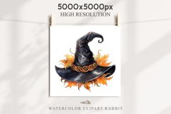 Halloween Witch Lady Hat Girl Wizard Pumpkin Clipart PNG Art Tale Art Image Watercolor Transparent Print illustration sublimation creepy printable digital Witch Lady Hat clipart, halloween character Wizard Girl art, scary spooky pointy hat, Decoration