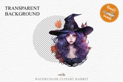 Halloween Witch Lady Hat Girl Wizard Pumpkin Clipart PNG Art Tale Art Image Watercolor Transparent Print illustration sublimation creepy printable digital Witch Lady Hat clipart, halloween character Wizard Girl art, scary spooky pointy hat, Decoration