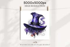 Halloween Witch Lady Hat Girl Wizard Pumpkin Clipart PNG Art Tale Art Image Watercolor Transparent Print illustration sublimation creepy printable digital Witch Lady Hat clipart, halloween character Wizard Girl art, scary spooky pointy hat, Decoration