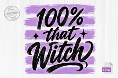 Halloween Witch Stripes Brush PNG Product Image 1