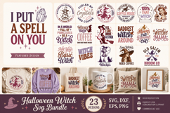 Halloween Witch SVG Bundle Product Image 1