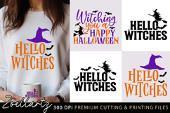 Halloween Witches SVG Cut Files Spooky Halloween T-shirt Mug Product Image 1