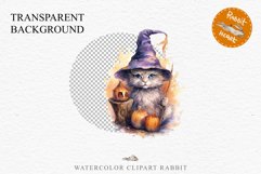 Halloween Wizard Kitten Witch Black Cats Clipart PNG Spooky Fairy Tale Art Image Watercolor witch magic Print illustration sublimation creepy printable digital watercolor cute halloween kitten kitty pumpkin clipart, spooky sublimation nursery, Creepy Witc