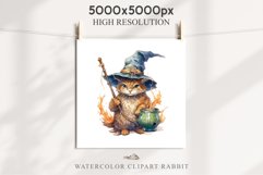 Halloween Wizard Kitten Witch Black Cats Clipart PNG Spooky Fairy Tale Art Image Watercolor witch magic Print illustration sublimation creepy printable digital watercolor cute halloween kitten kitty pumpkin clipart, spooky sublimation nursery, Creepy Witc