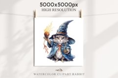 watercolor cute halloween kitten kitty pumpkin clipart, spooky sublimation nursery, Creepy Halloween Wizard Kitten Witch Black Cats Clipart PNG Spooky Fairy Tale Art Image Watercolor witch magic Print illustration sublimation creepy printable digital