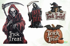 Halloween Wooden Board Sublimation Product Image 1