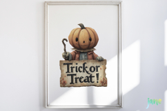 Halloween Wooden Board Sublimation Product Image 2