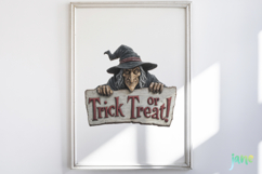 Halloween Wooden Board Sublimation Product Image 2