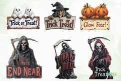 Halloween Wooden Board Sublimation Product Image 2