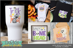 Silly Halloween Clipart Bundle Product Image 11