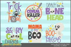 Silly Halloween Clipart Bundle Product Image 10