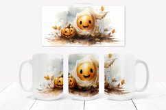 Halloween mug | Halloween ghost flower mug