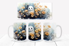 Halloween mug | Halloween flower sublimation mug