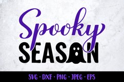 Spooky season SVG. Funny Halloween quote. Shirt design Product Image 1