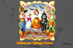Halloween Vintage Frame Product Image 1