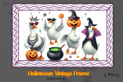 Halloween Vintage Frame Product Image 1
