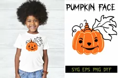 Halloween Svg, Pumpkin Face, Pumpkin SVG, Halloween face SVG Product Image 1