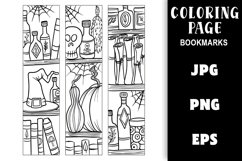 Coloring Activity - Halloween Bookmarks to Colour Product Image 1