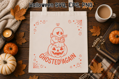 Ghosted Again Halloween Ghost SVG Product Image 1