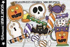 Halloween Goodies Sublimation Clipart Product Image 1