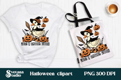 Halloween goose clipart PNG design | Halloween quotes PNG Product Image 1