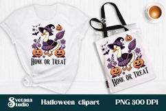 Halloween goose clipart PNG design | Halloween quotes PNG Product Image 1