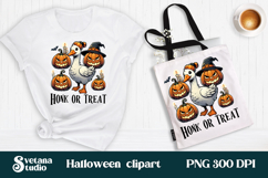 Halloween goose clipart PNG design | Halloween quotes PNG Product Image 1