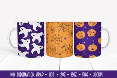 Halloween Mug Wrap Sublimation 3 Designs Product Image 1