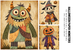 Halloween Paper Monsters Product Image 2