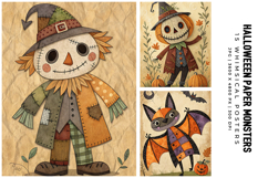 Halloween Paper Monsters Product Image 3