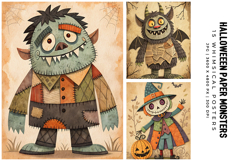 Halloween Paper Monsters Product Image 6