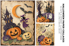 Halloween Paper Collages Product Image 3