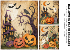 Halloween Paper Collages Product Image 4