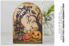 Halloween Paper Collages Product Image 7