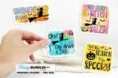 Cute Halloween Stickers | Printable Halloween Stickers Product Image 1