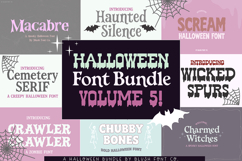 HALLOWEEN FONT BUNDLE Vol. 5! Product Image 1