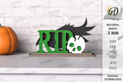 Halloween Character Shelf Sitter Laser Cut. Stand decor SVG Product Image 1