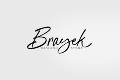 Hallrack - a Modern Signature Script Font Product Image 3