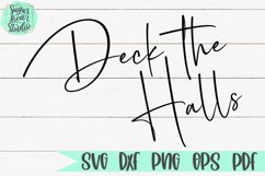 Deck The Halls | A Holiday SVG Product Image 2