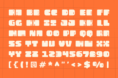 Haltime Bold Retro Rounded Boxy Sans Font Product Image 2