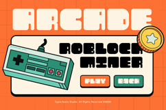 Haltime Bold Retro Rounded Boxy Sans Font Product Image 4