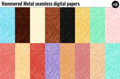 16 Hammered Metal seamless digital papers Product Image 1