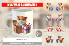 Mug Wrap Hamster Gift Product Image 1